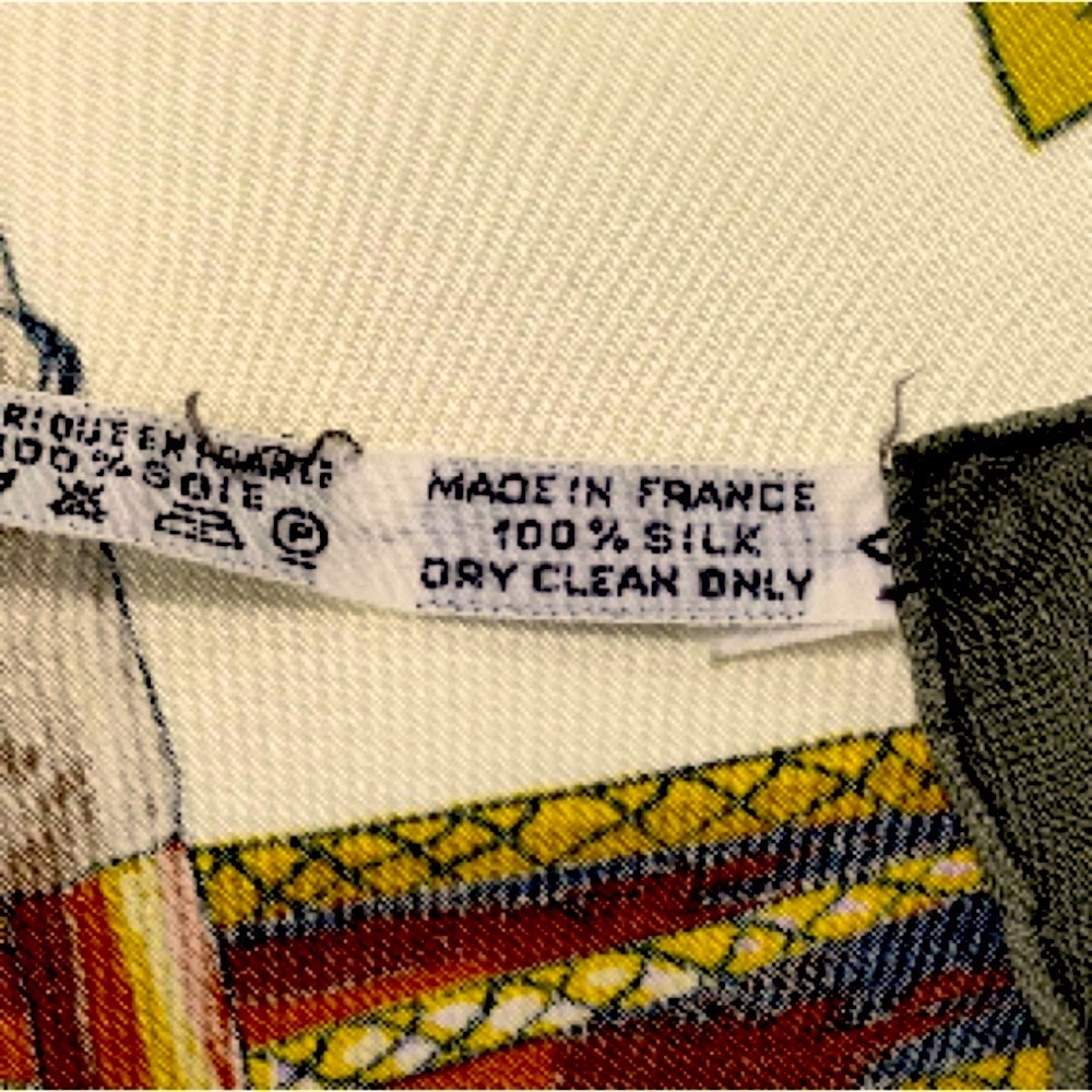 Hermès "Passementerie" silk scarf - authentic - Picture 3 of 3